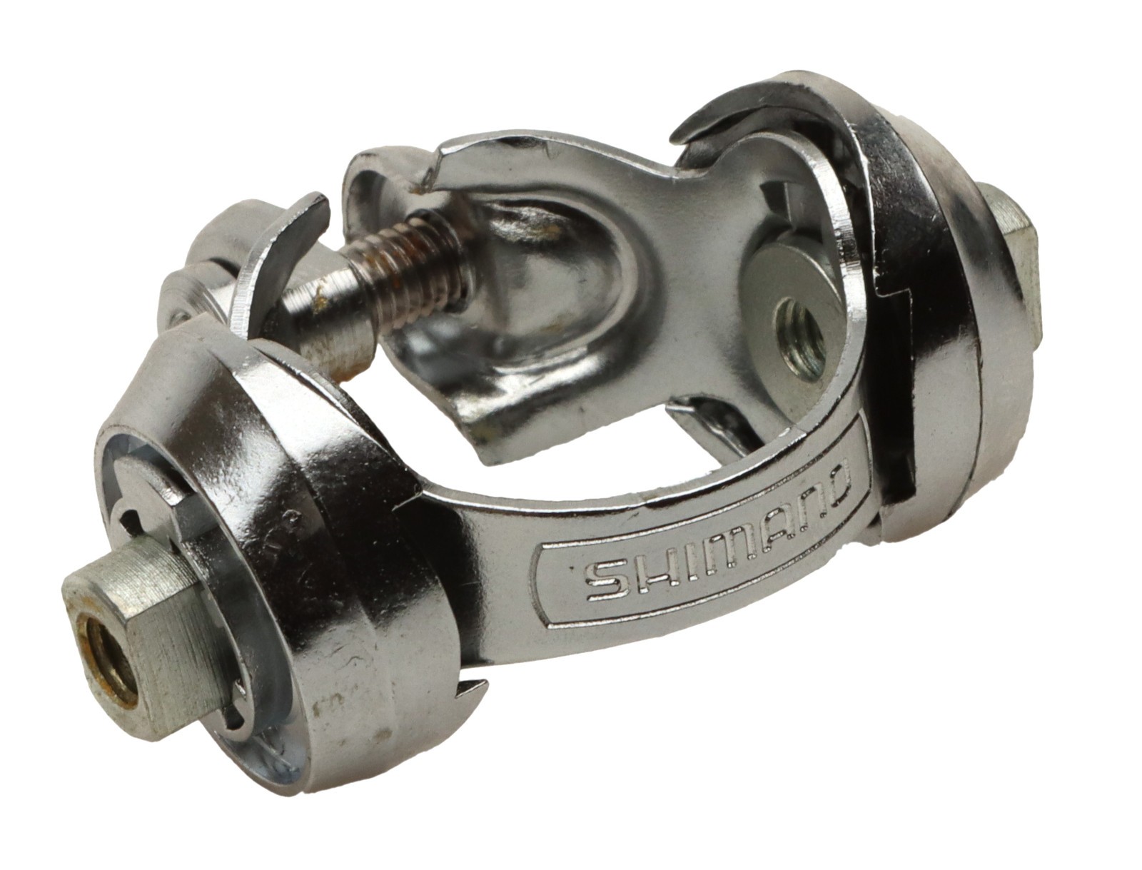 Shimano Downtube Shifter Mount Clamp 28.3mm Silver NOS NEW
