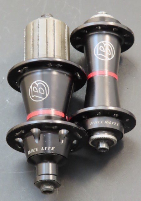 DT Swiss Bontrager Race X Lite 8,9, and 10 speed rim brake hub set