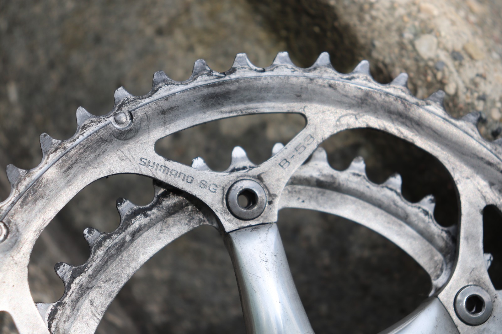Shimano 105 FC-5501 / 5504 175 mm 130 BCD Octalink Crank Crankset 9s 53 – 39