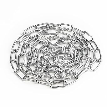 9.8ft Light Duty Stainless Chain for Hanging Pet