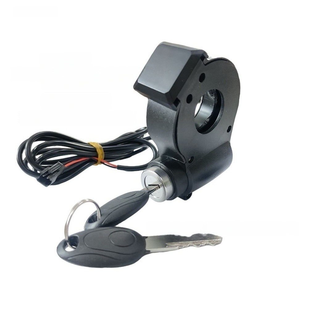 Voltage Monitoring Key Switch for Electric for scooters with 1.7m Wiring Length