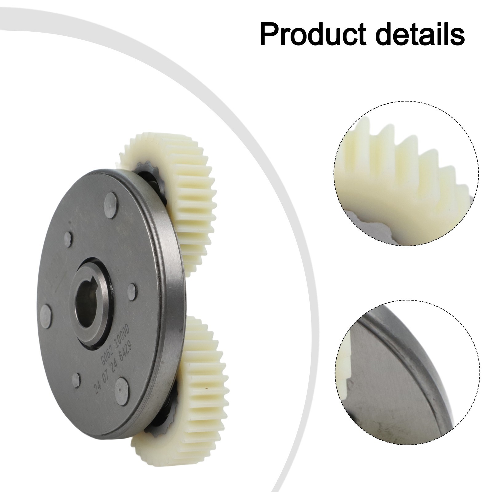 Compatible 36T Nylon Gear for For bafang Hub Motor G062 48V 750W and 1000W