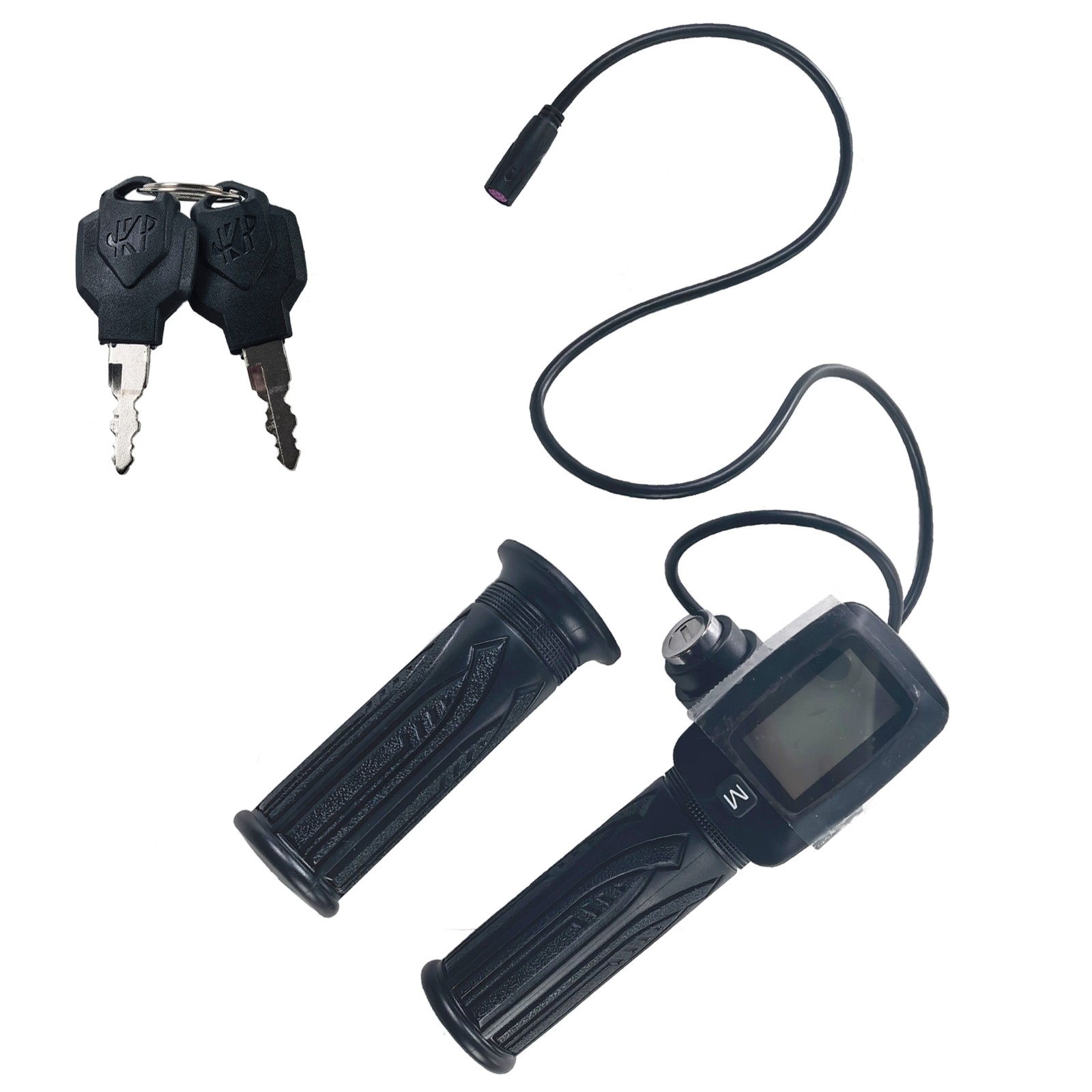 New Ebike Throttle Integrated Display W/ M Button For Tuttio Soleil 01 Dirt Bike