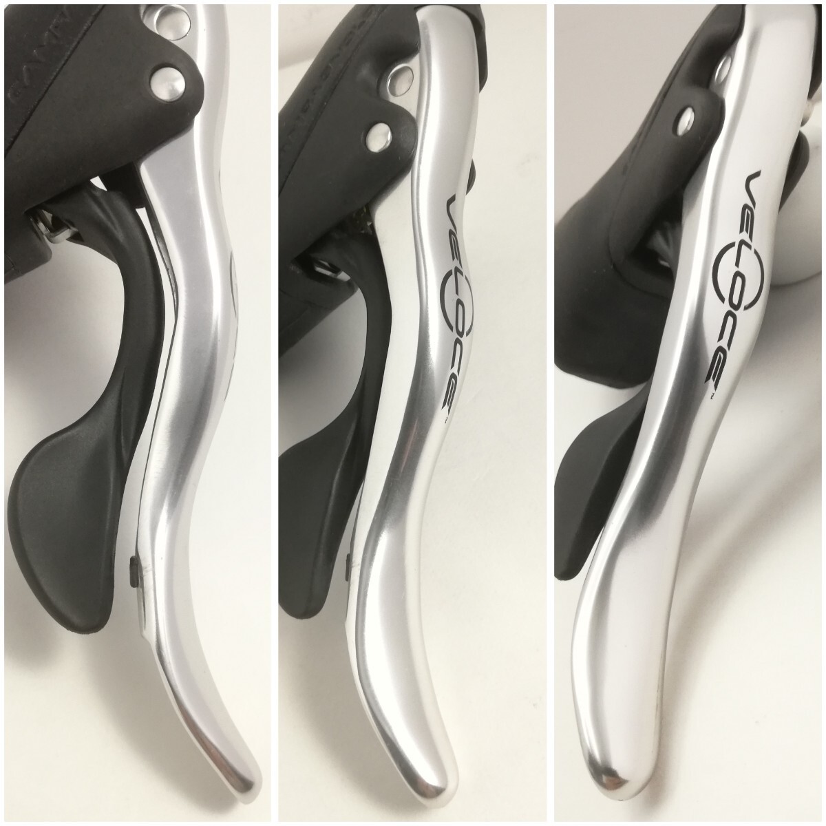Campagnolo Centaur Ergopower 11s Silver Brake Shift Lever Set Road Bike Vintage!