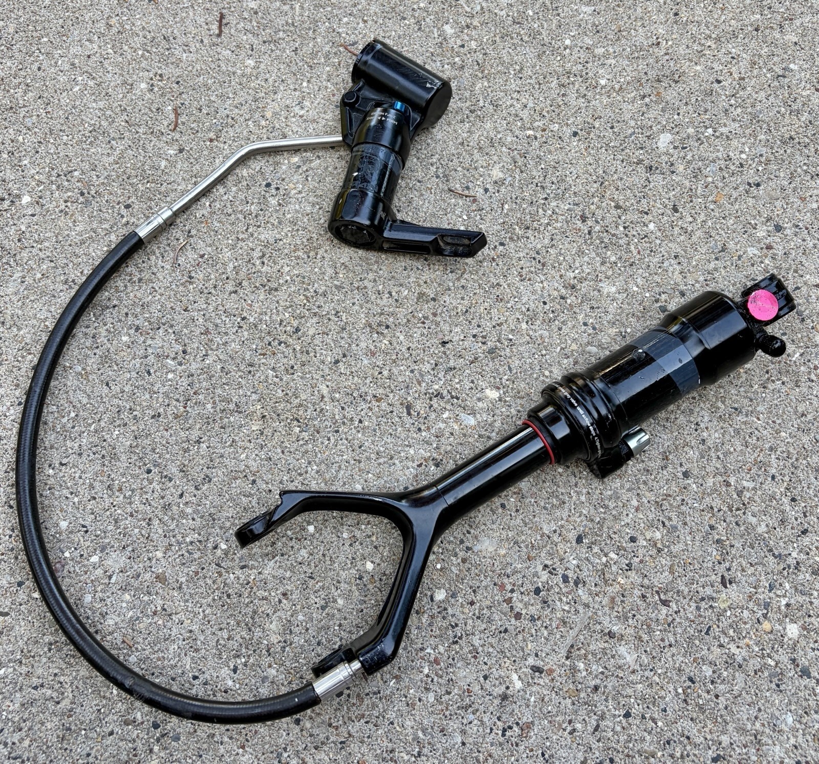 Specialized RockShox Brain Fade Rear Shock Epic Suspension Mountain Bike Autosag