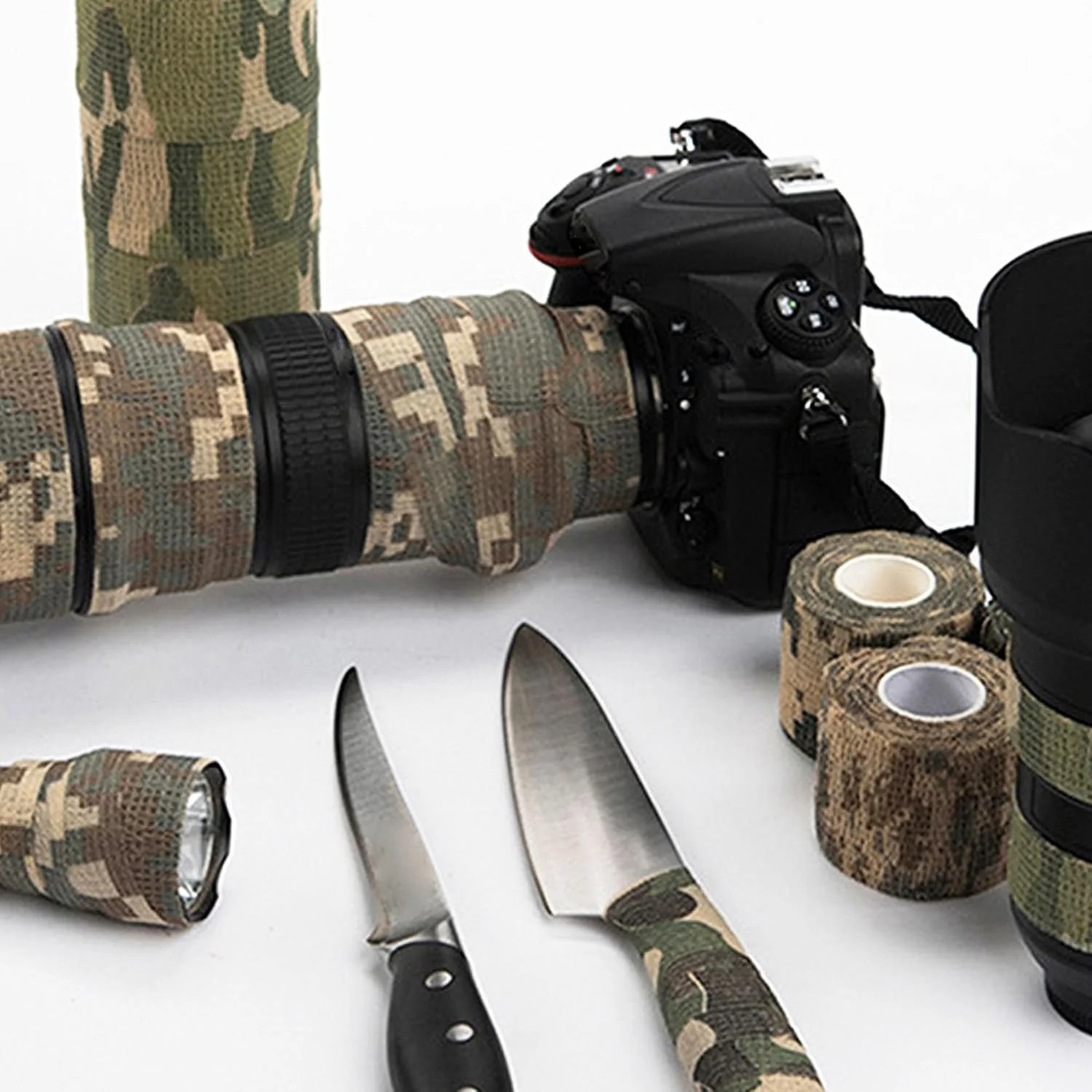 Gun Grip Tape, 6 Pack 2 Inch x 5 Yards Goon Tactical Tape for Guns, Handgun, Pis