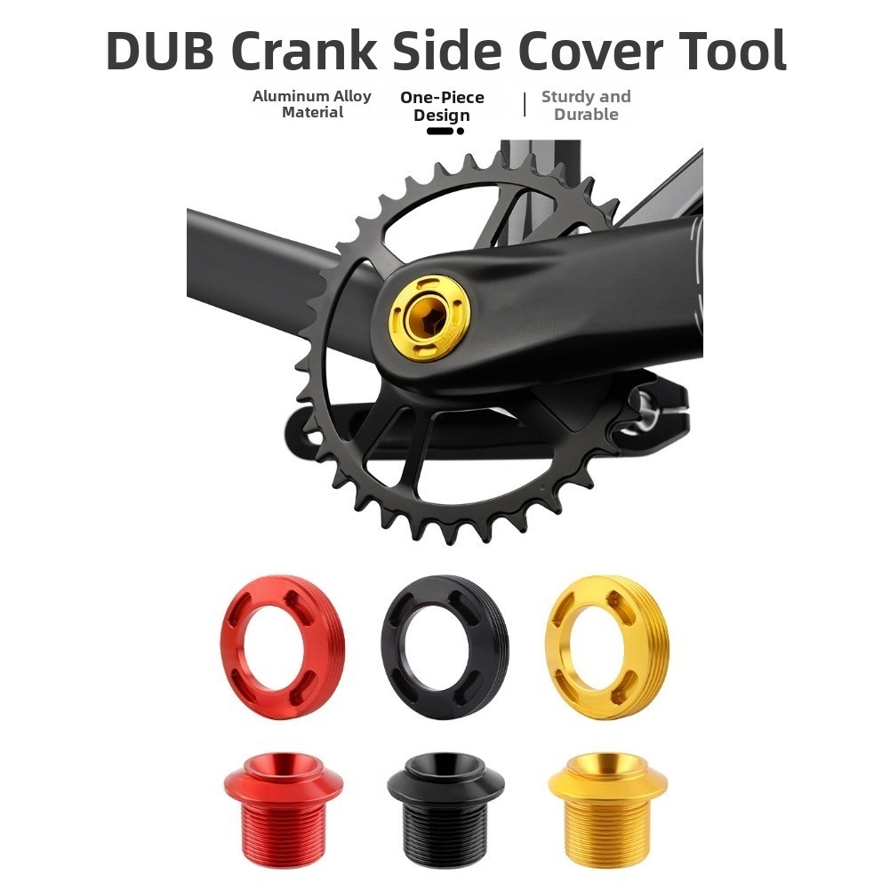 Efficient Crank Removal Solution for DUB Crankset Systems with Integrated Cap