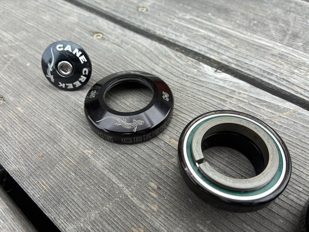 NOS Cane Creek S5 EC34 Threadless 1 1/8″ Cartridge Bearing Headset | Black