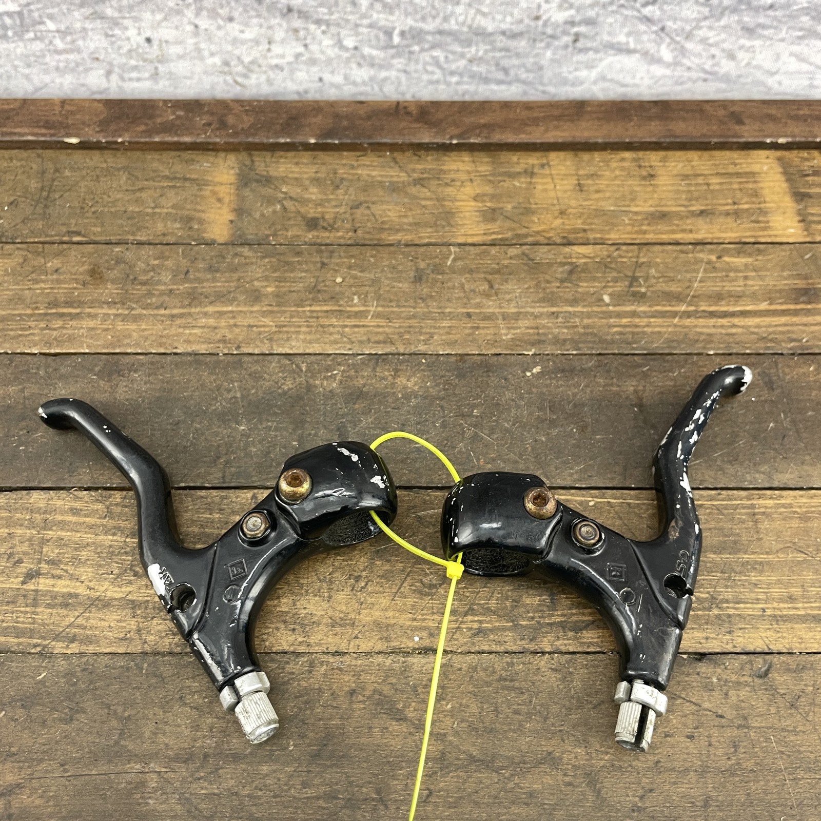 Vintage Bike Brake Levers Set Aluminum MTB Parts 225g Bridgestone MB5