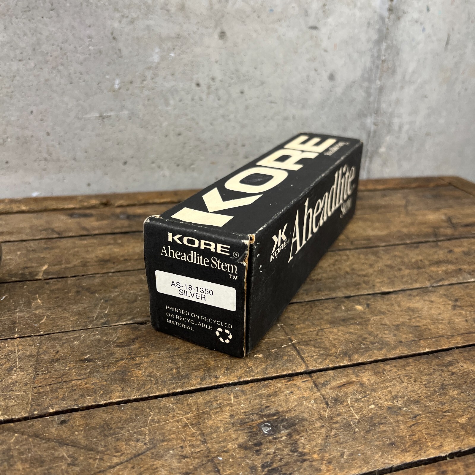 Vintage Kore Aheadlite Stem NOS 1 1/8 Threadless 135 mm 25.4 mm ATB 96 1996