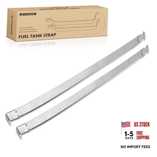 25 Gallon Fuel Tank Straps Compatible with Chevrolet GMC 96.0 inches Bed