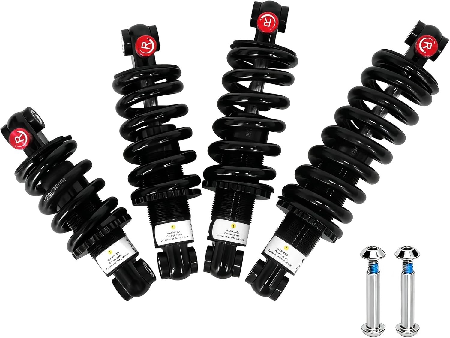 Bike Rear Shock Absorber Coil Springs, Adjustable Rebound Shock Absorber-NEW