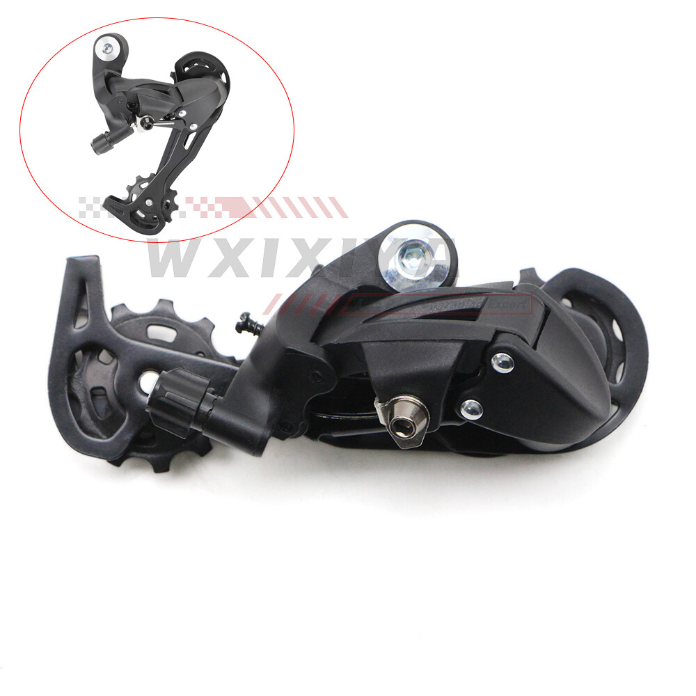 MTB Bike Rear Derailleur 7/8/9/10/11 Speed Road Bicycle Short Medium Cage Black