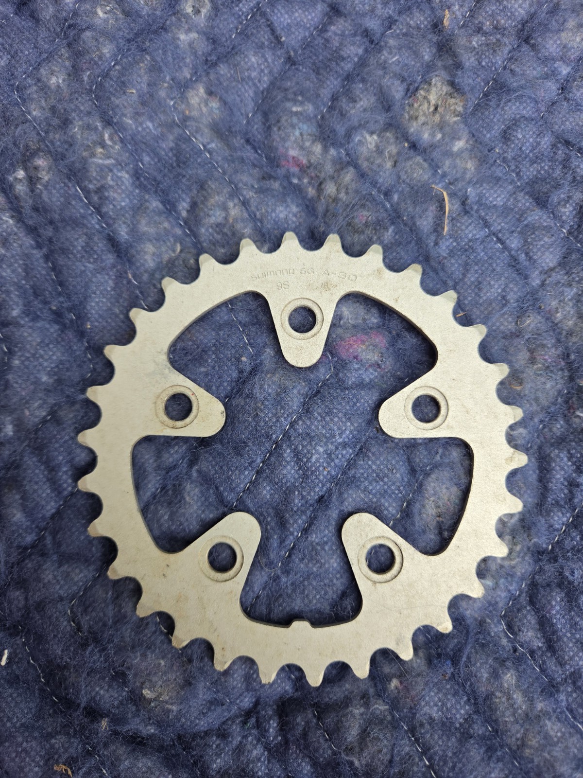 Vintage Shimano SG A-30 74mm BCD Chainring 9-speed Retro Japan Triple MTB Deore