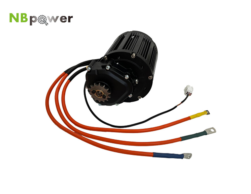 QS138-C 4000W 90H mid drive motor with Internal gear box 1:2.35 ratio(ND72680).