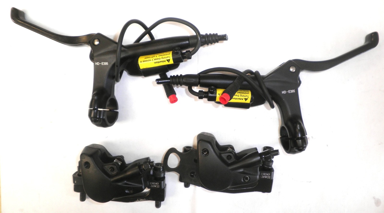 TEKTRO HYRAULIC DISC BRAKE LEVERS HD-E395 CALIPERS E-BIKE PARTS 11-6
