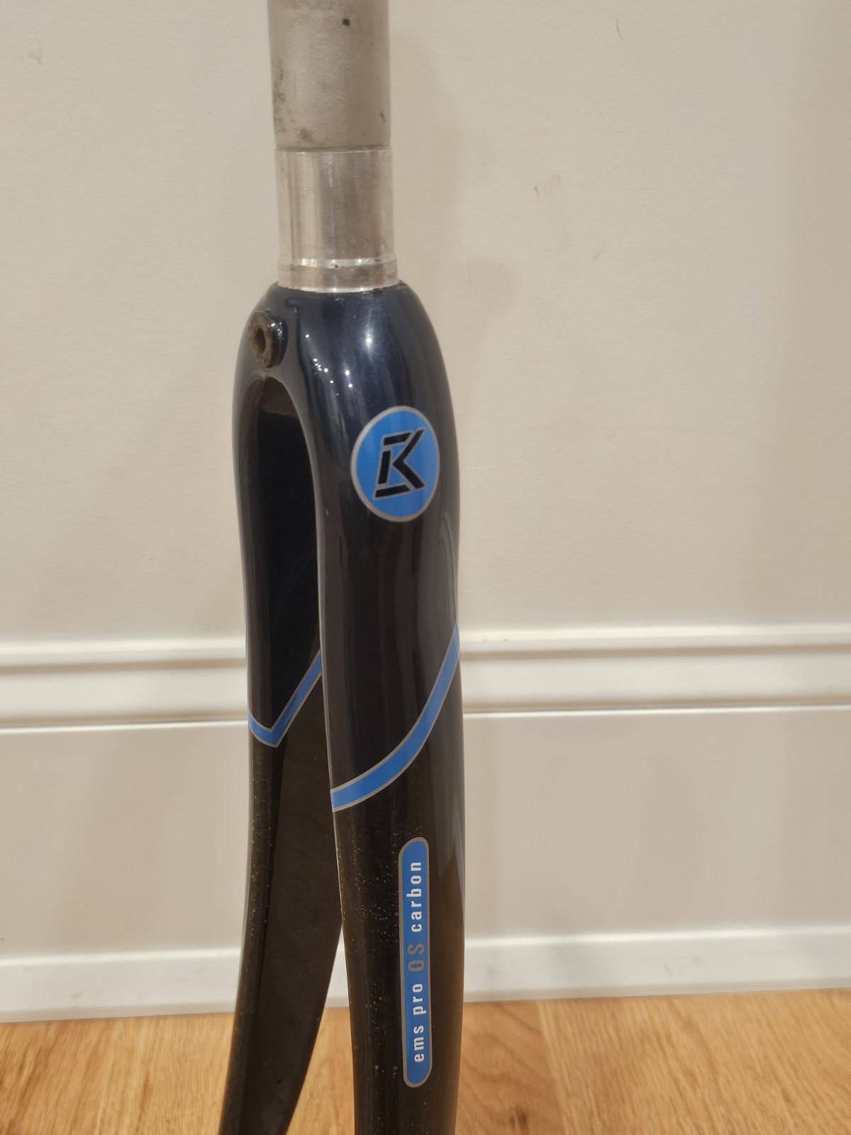 Kestrel EMS Pro OS Carbon Fork 1 1/8″ Threadless, 223mm Alloy Steerer, Road Bike