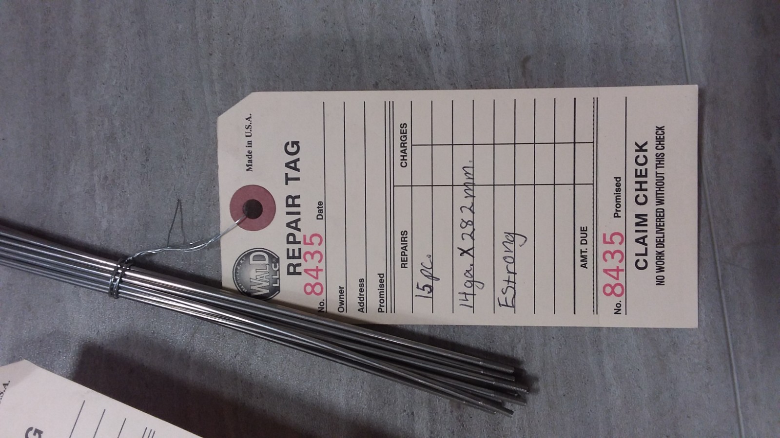 Bicycle Spokes Assorted Steel Chrome with Nipples Various Sizes