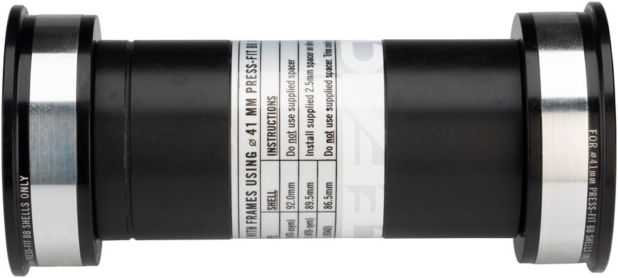 EXI – RaceFace EXI BB92 Bottom Bracket: 41mm ID x 92mm Shell x 24mm Spindle –