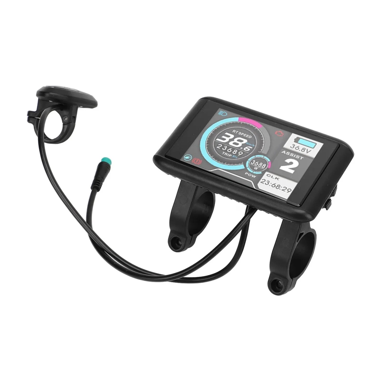EBike LCD Display 36V-72V UKC1 Colorful Display with UART No. 2 OMD Protocol