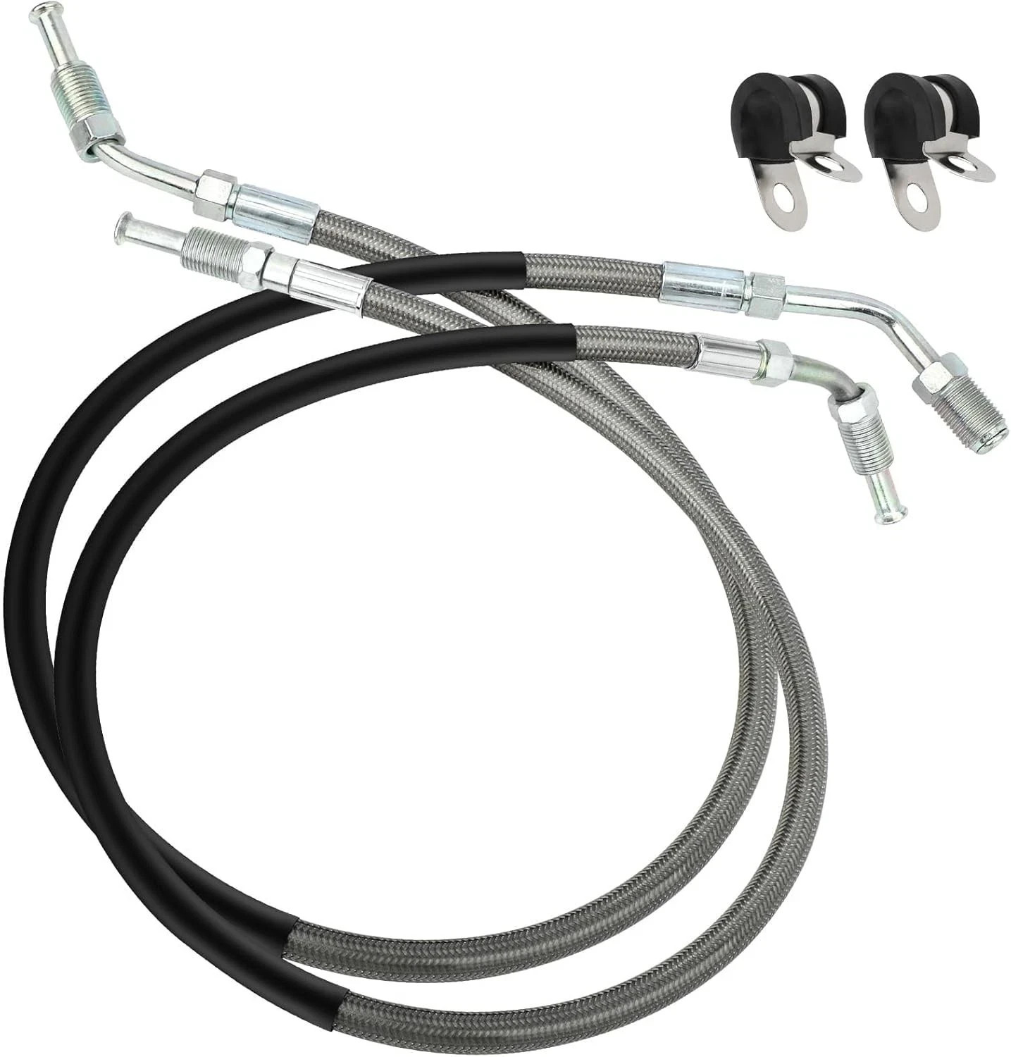 Front Left & Right Brake Hose Line for Polaris Sportsman Magnum Trail Boss