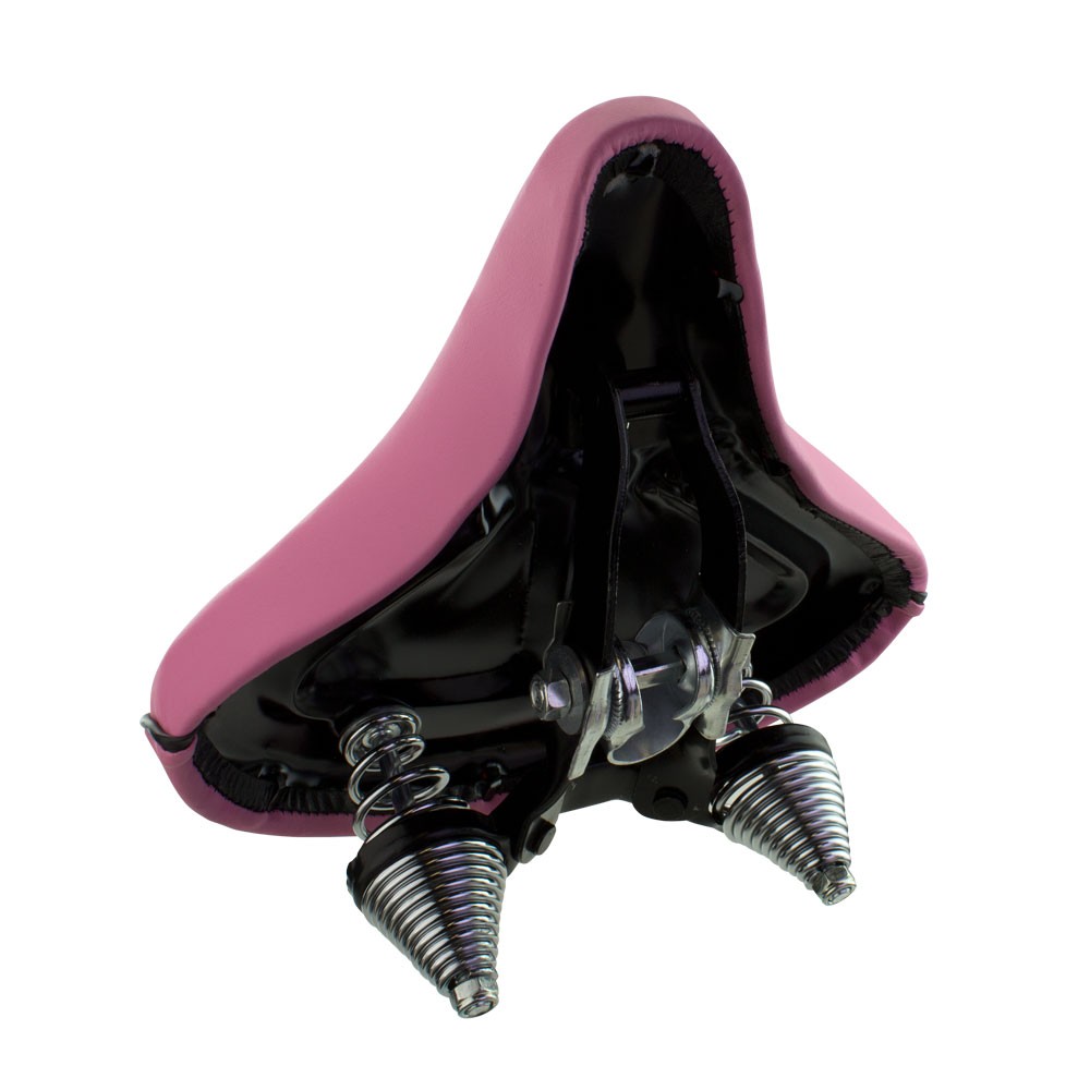 NEW! Standard Vinyl Beach Cruiser Large Saddle Bicycle Seat 209 Bike Seat Pink