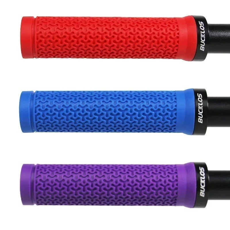 MTB Bicycle Handlebar Grips Rubber Anti-Slip Lock-On BMX Mountain Bike Covers