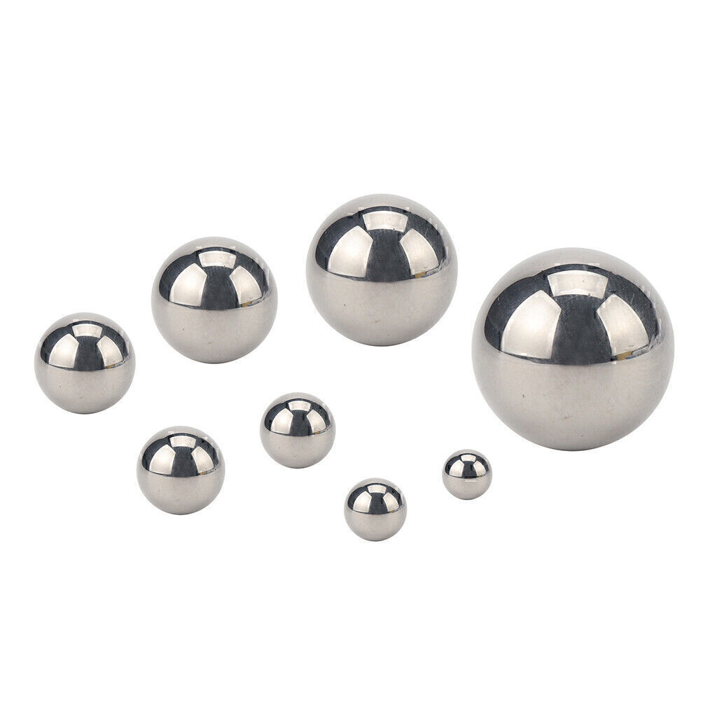 300 Piece Assorted Loose Bicycle Bearing Balls 1/8″,3/8″,5/16″,5/32″& 1/4″ etc.