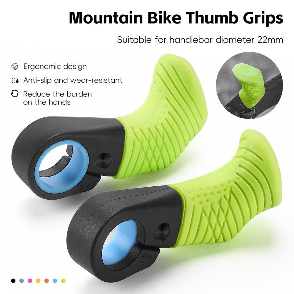 Bike Handlebar Bicycle MTB Bar Pair Rest a Handle Ergonomic Ends U [