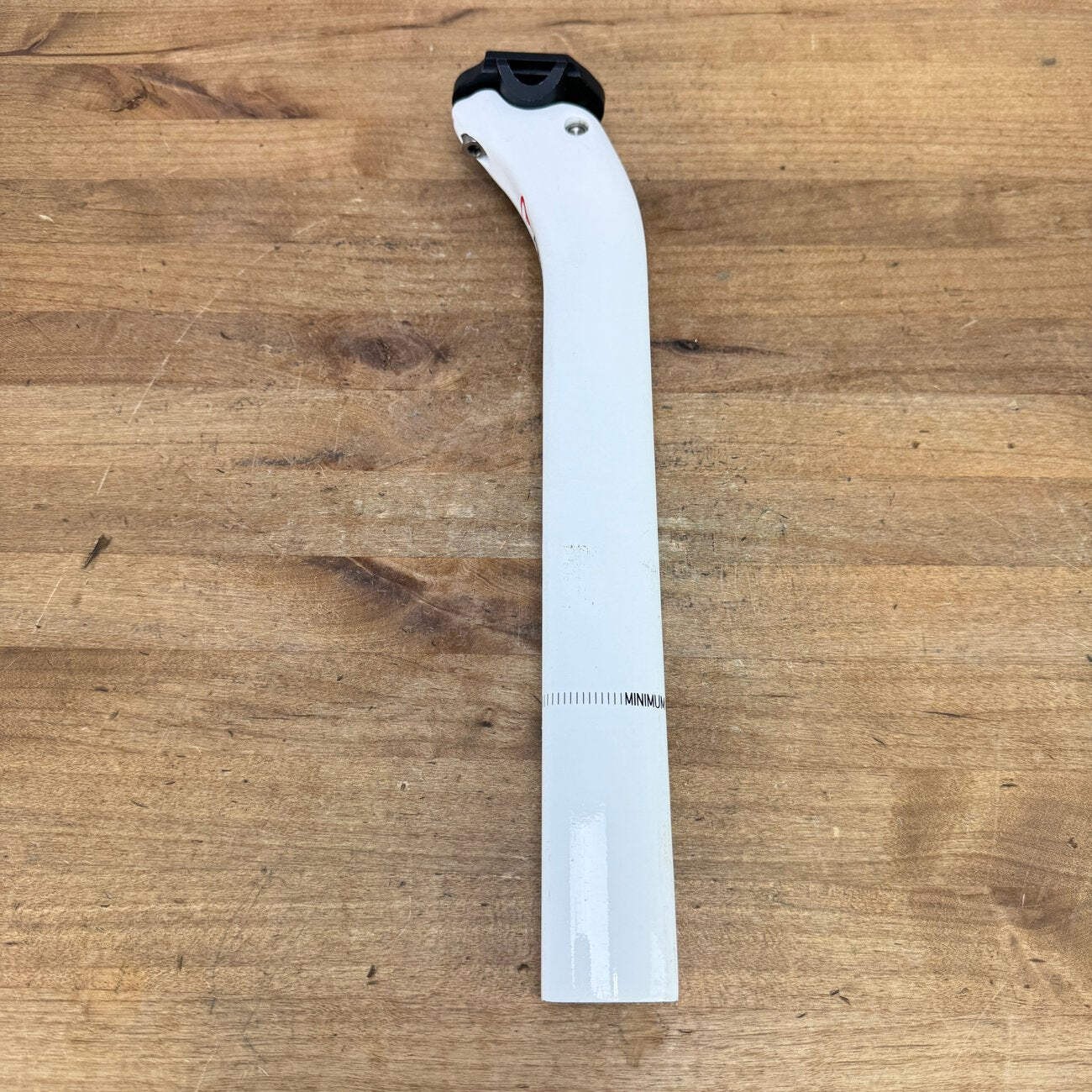 Pinarello Dogma F8/F10/F12 White 350mm 25mm Setback Carbon Bike Seatpost 229g