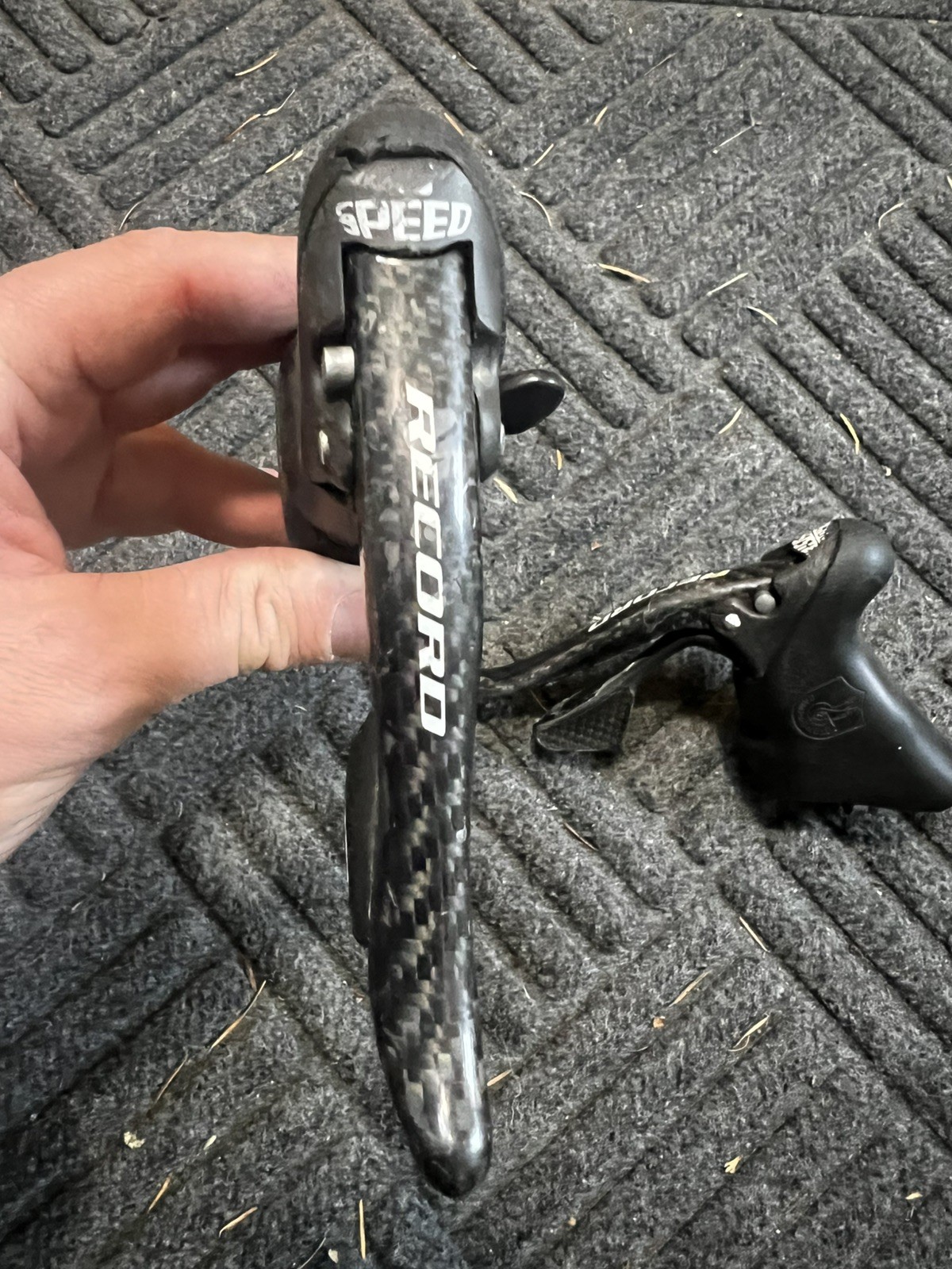 Campagnolo Record 10-Speed Mechanical Carbon Shifters Rim Brake Levers 336g