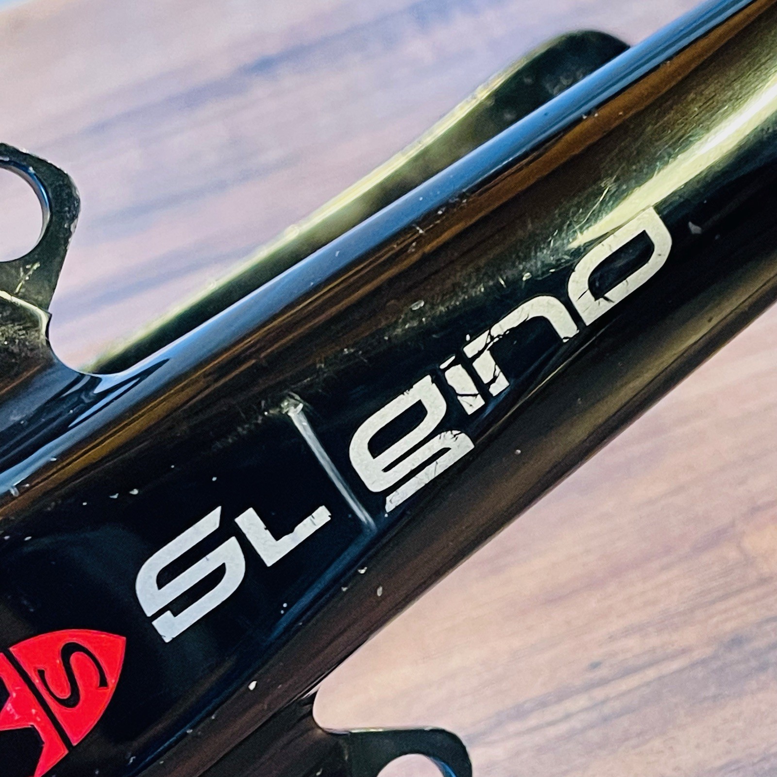 Rare Sugino EXP 130 Road Double Crank Arms 130BCD 172.5 BB30 PF30 Black