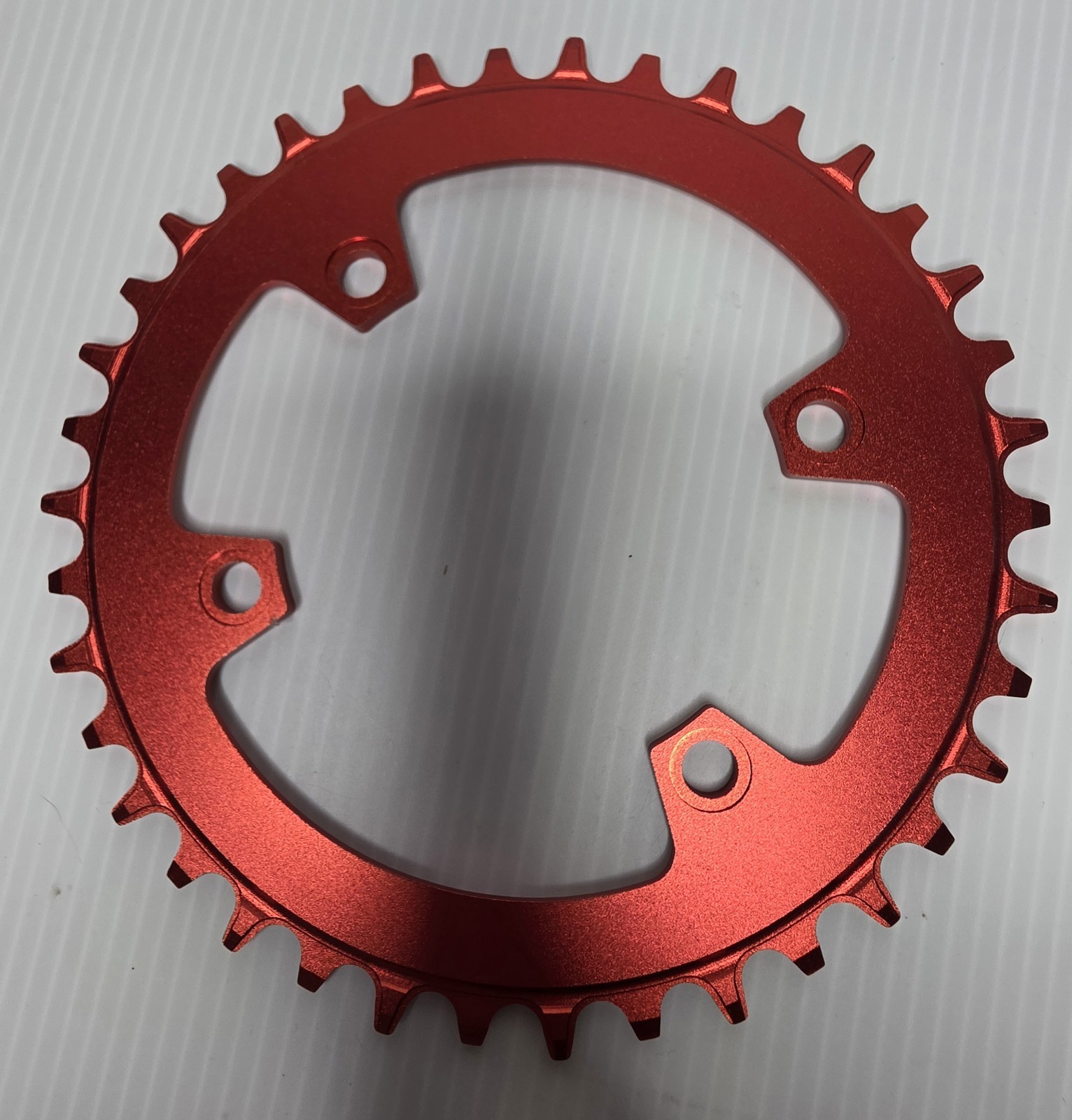 Deckas ROUND 38T 96SH Bicycle Bike Chainring Sprocket – Red New