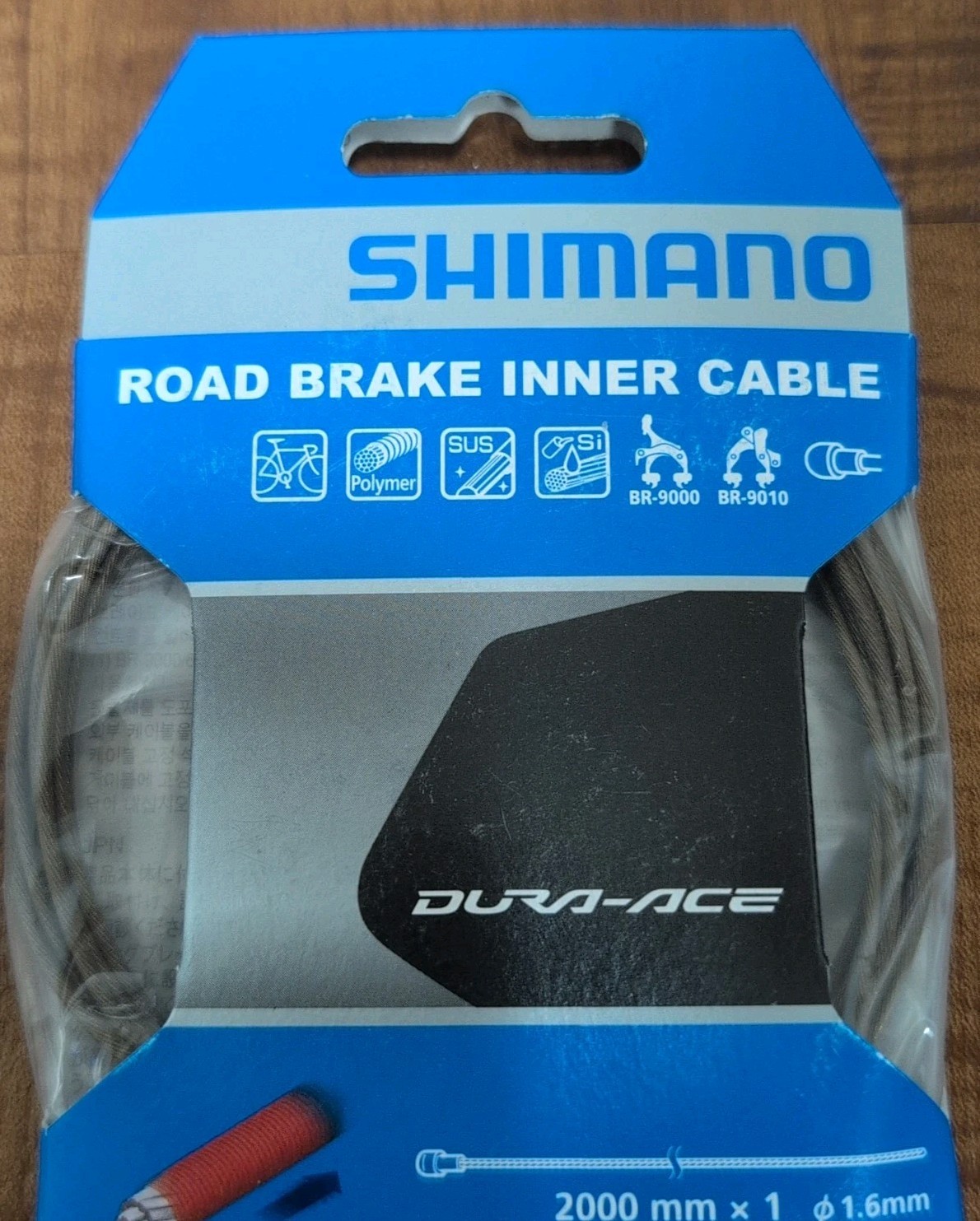 Shimano🚴Dura-Ace BC-9000 Polymer Coated Stainless Road Brake Cable 1.6 x 2050mm
