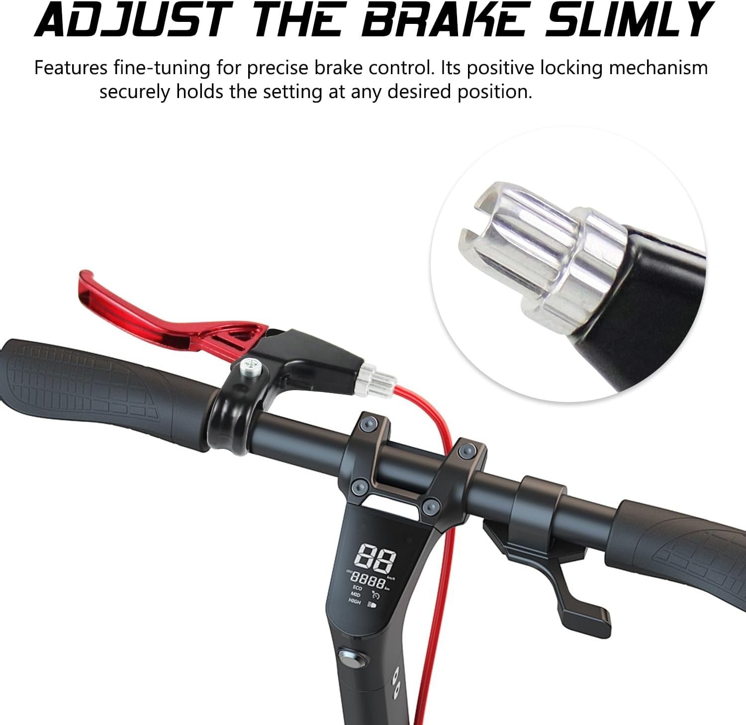 V-Type Bike Brake Set, Complete Universal Bike Front and Rear MTB Brake, Bicy…