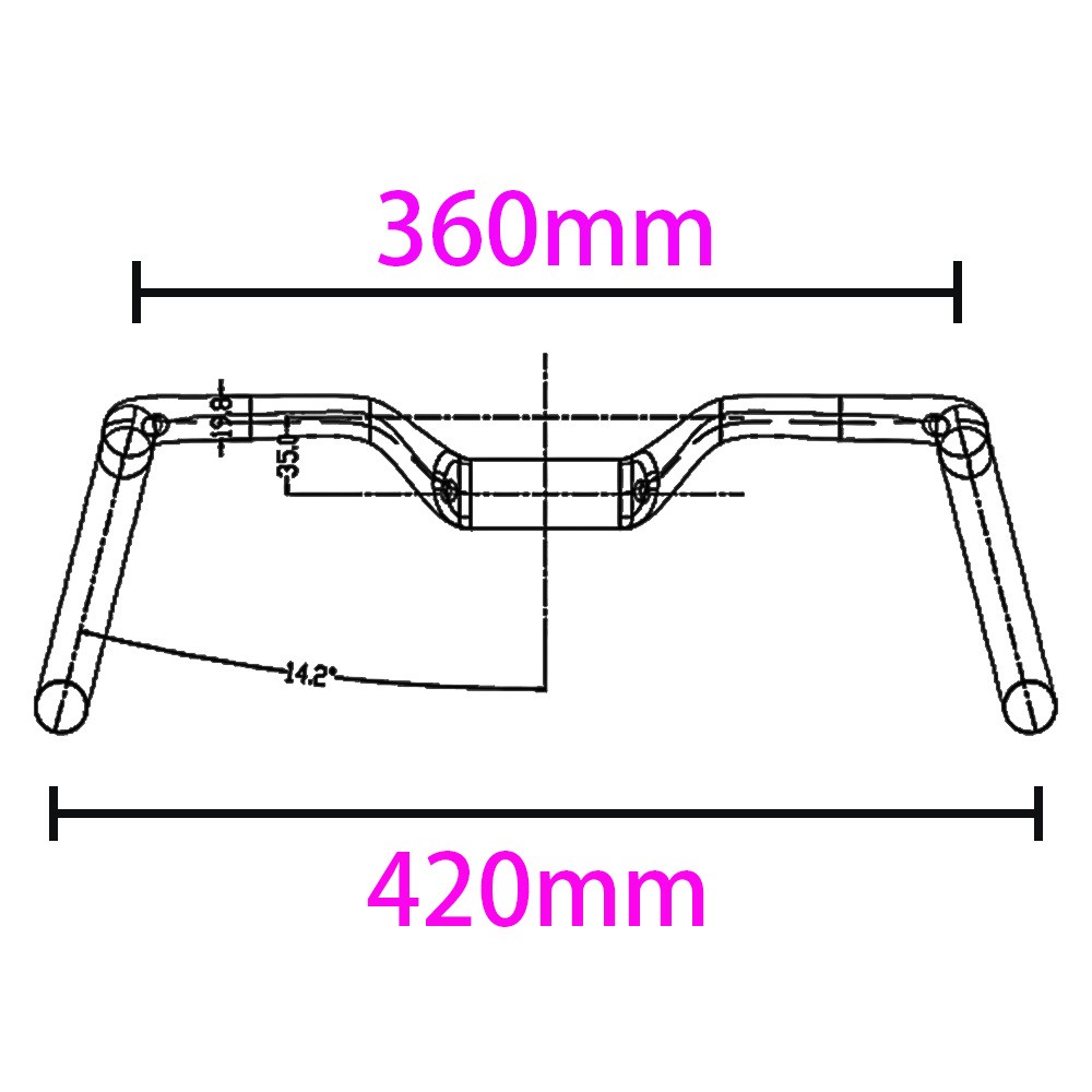 Carbon Fiber Road Bike Drop Bar 31.8mm Riser Bar Aero Gravel Bicycle Handlebars
