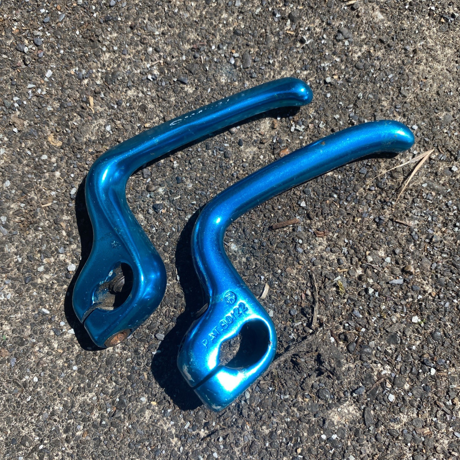 TEKTRO Brake Lever Extensions Turquoise Anodized 90’s MTB Vintage