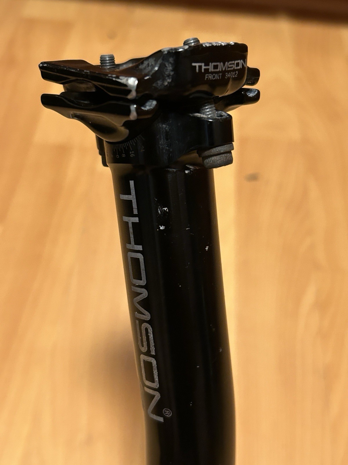 Thomson Elite Setback Bicycle Seat Post 30.9 mm x 367 SP-E128-SB 90s Retro MTB