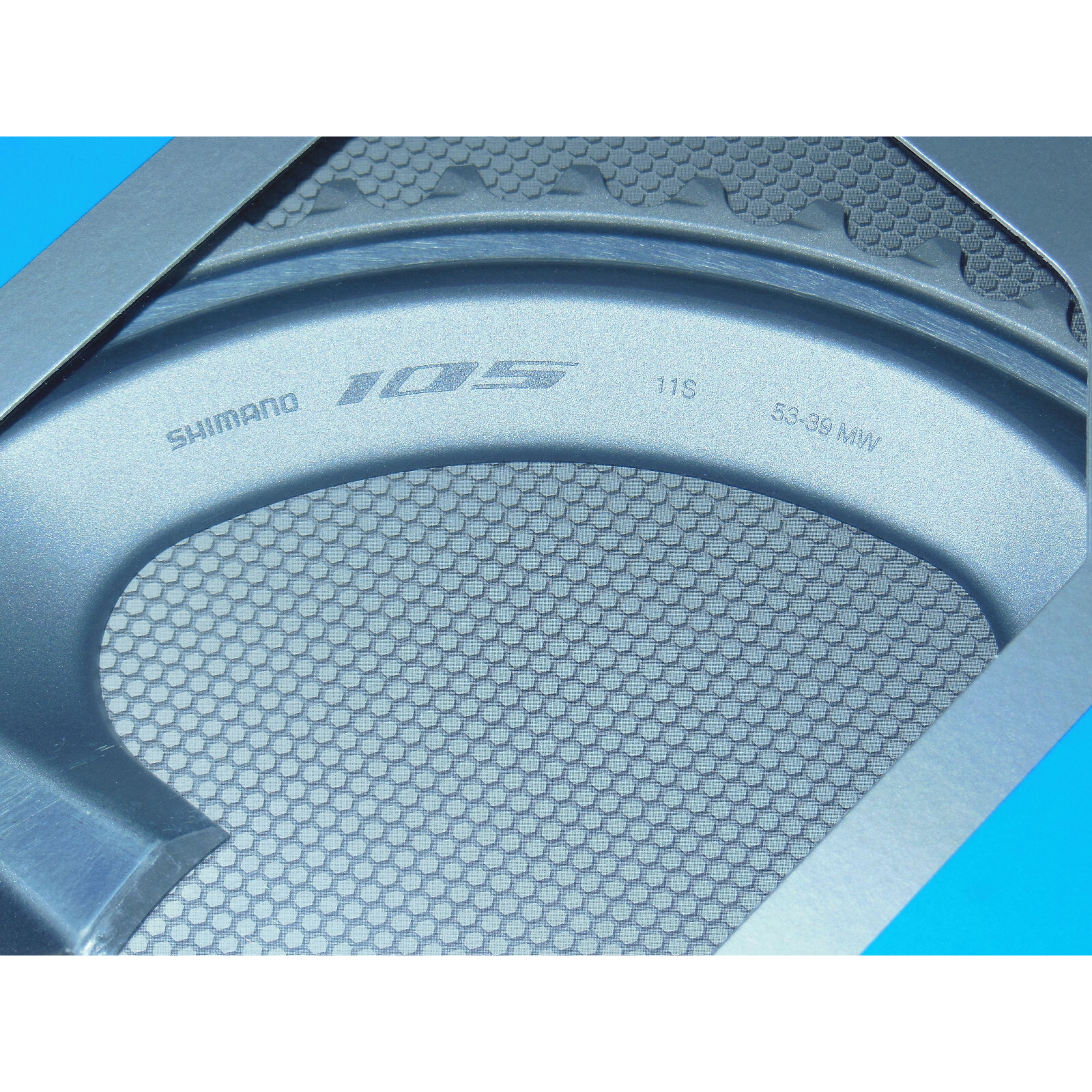 New Shimano 105 FC-R7000 53T MW Outer Chainring Asymmetric (53/39) Y1WV98060
