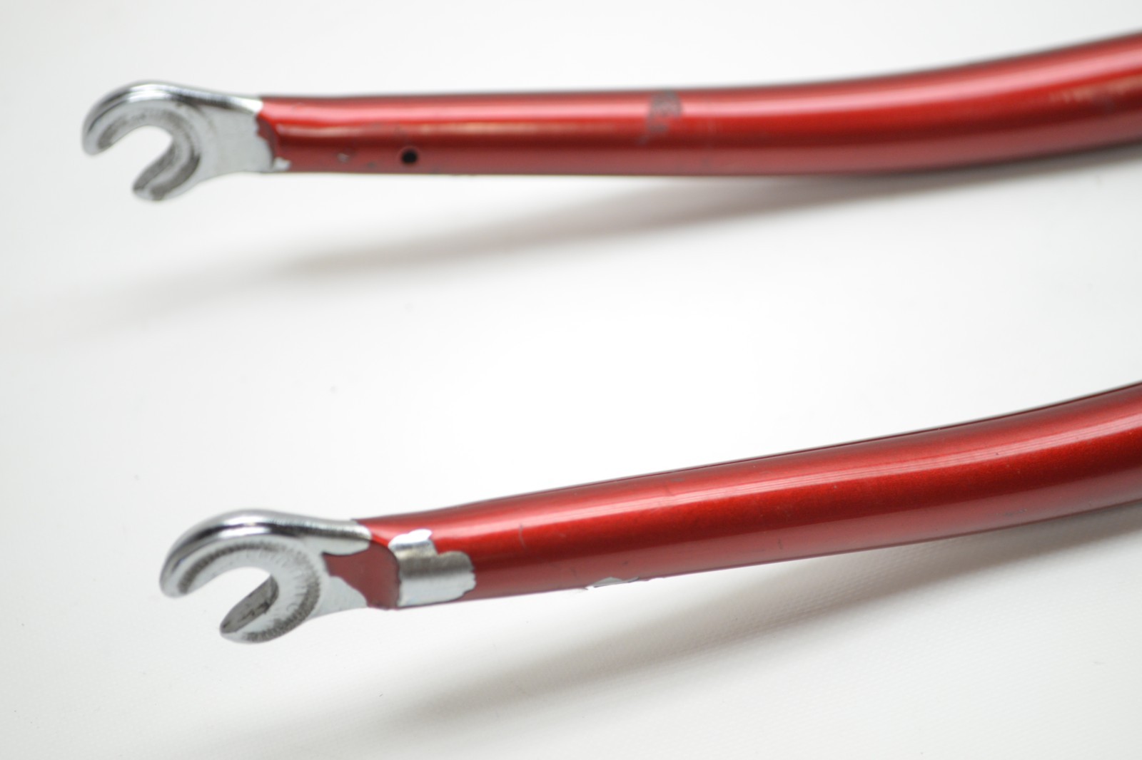 ENGLISH THREADED 1″ RACE BICYCLE 700c WHEEL CHROMOLY LUGGED FORK 175 MM STEERER