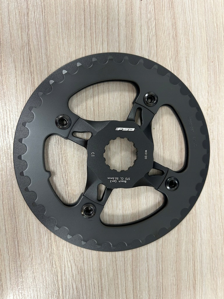 Bosch Gen3 Chainring 38T 50.5mm Chainline E-Bike – FSA Steel / Alu