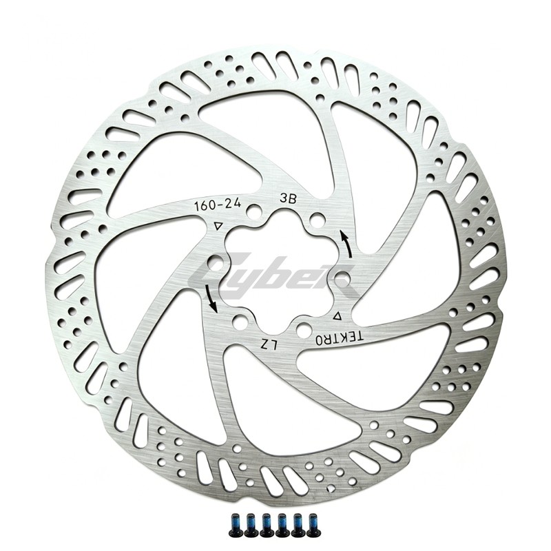 Tektro TR160-24 6 Bolts Disc Brake Rotor Hydraulic Brake Polygon Diversion Bulk