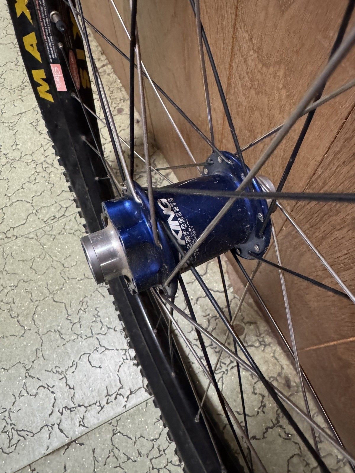 Chris King / Stans vintage downhill / freeride wheels 20mm F / 150mm R