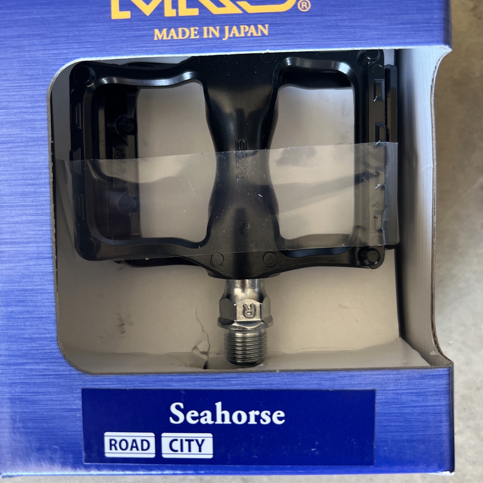 MKS Seahorse 9/16 Black Pedals