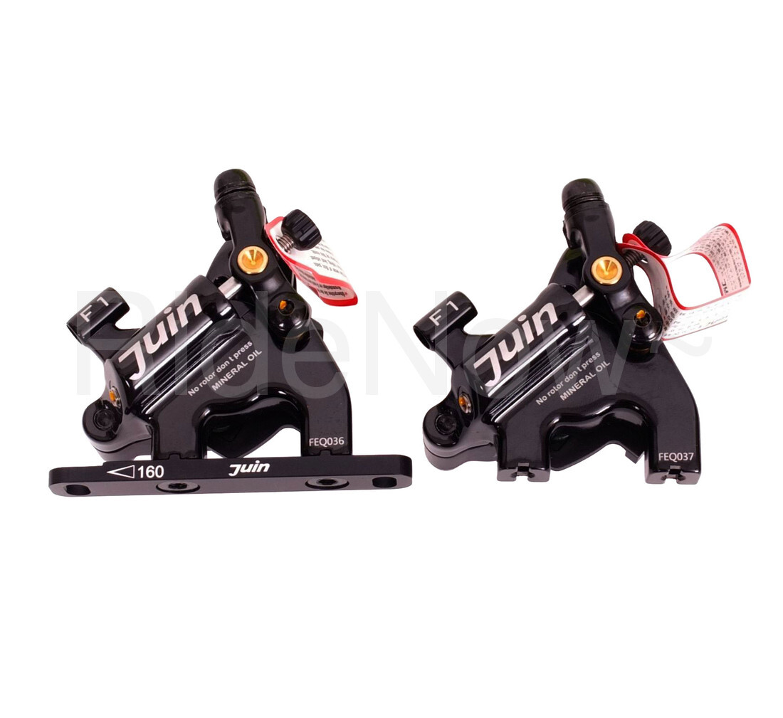 Juin Tech F1 cable Hydraulic Flat Mount Road CX Cycling Bike Disc Brake Calipers