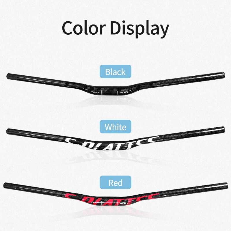 Ultralight Carbon Fiber Handle Bar Mountain Bike Road Bike Riser Bar 720mm