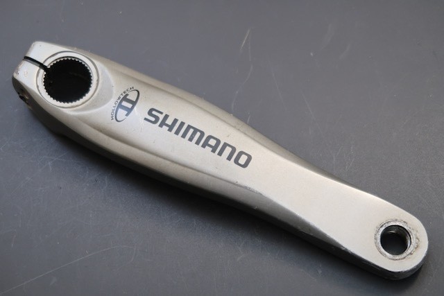 175mm shimano deore xt FC-M762 Left non drive outboard bb crank arm