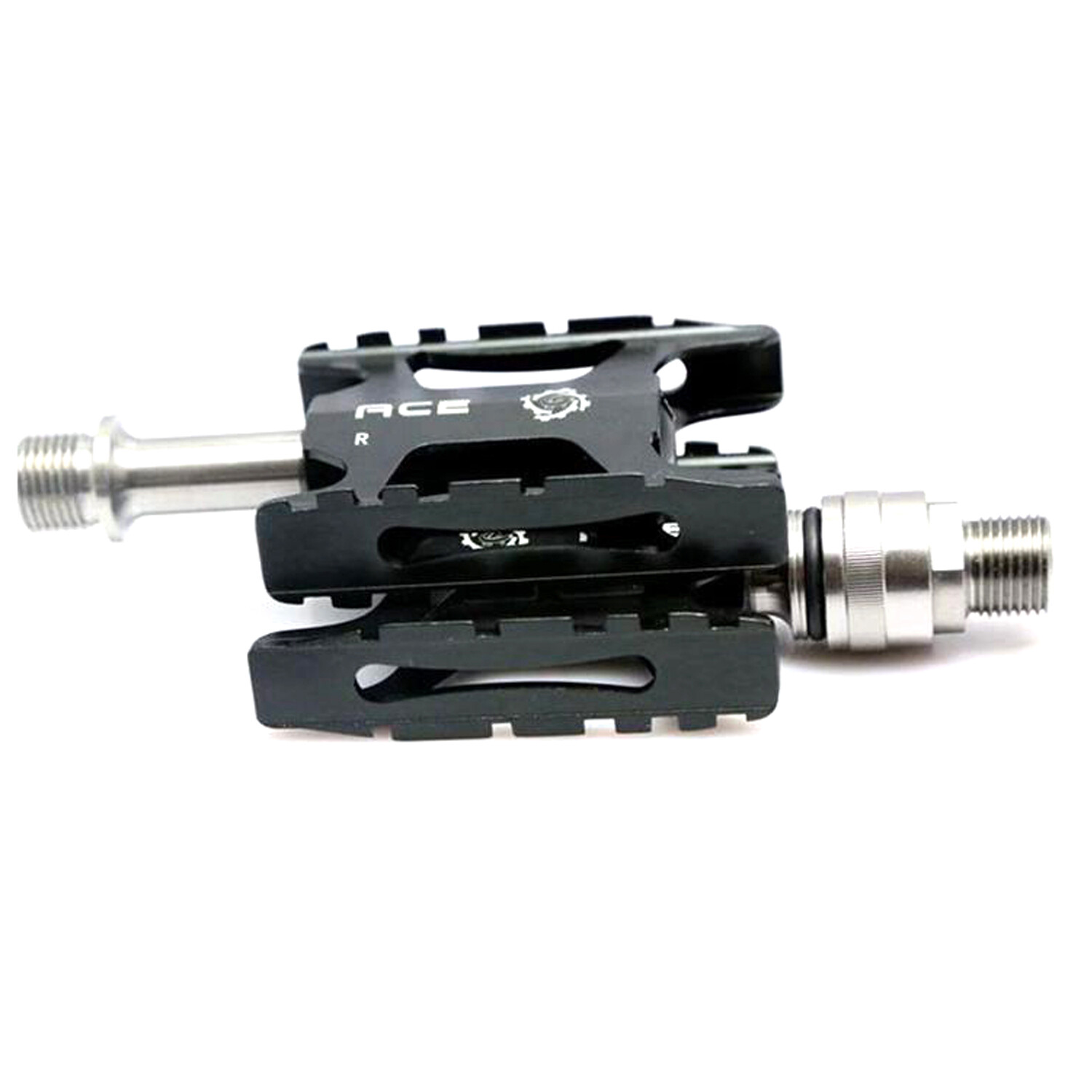 Titanium Axles CNC Pedals For Brompton Foldable Bike MKS Quick Relase New Ace