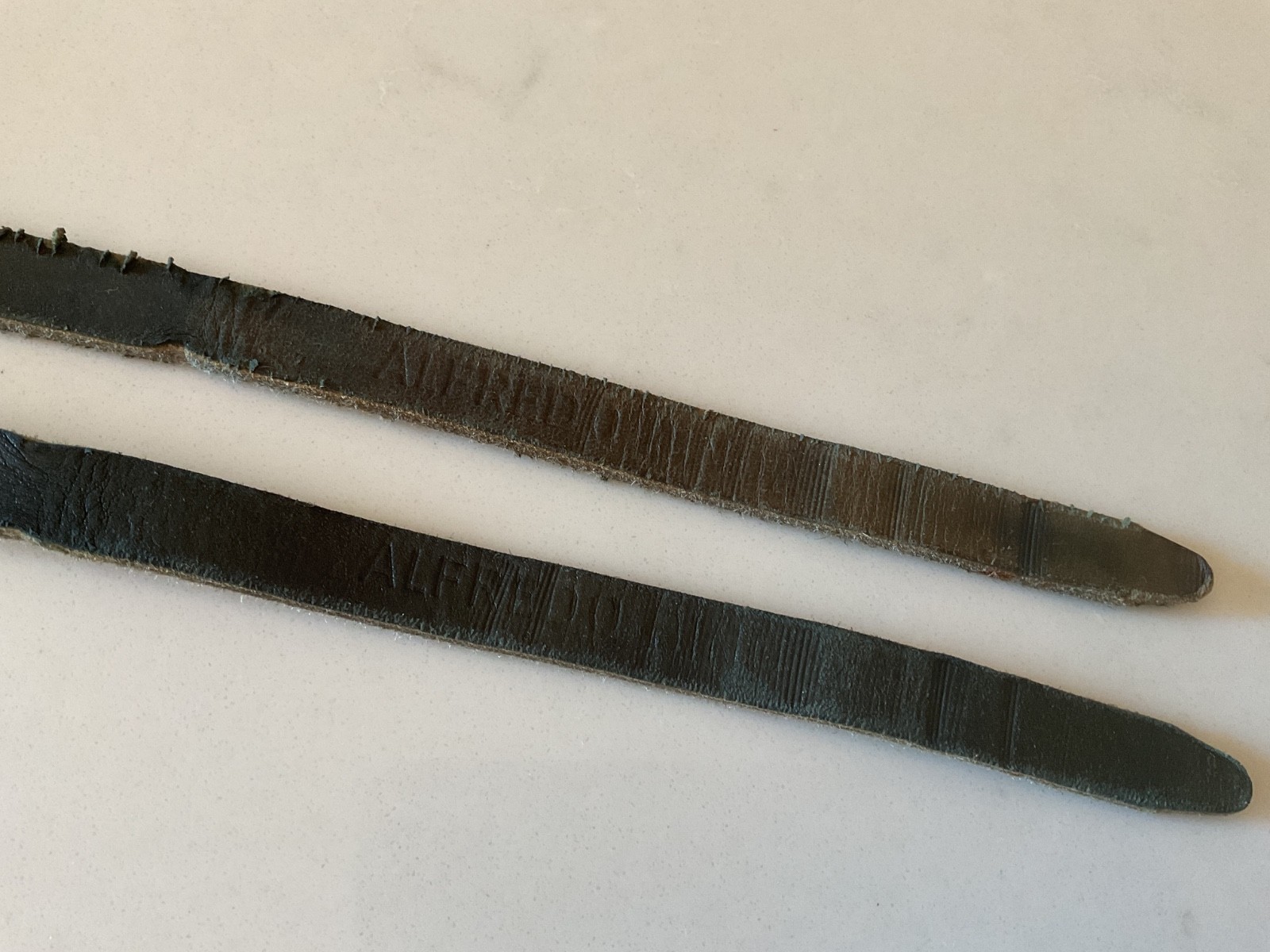 Vintage Alfredo Binda Toe Clip Straps 1970s Bianchi Dino