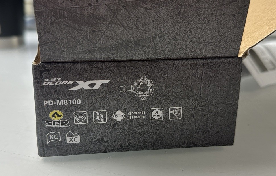 SHIMANO DEORE XT PD-M8100 SPD Pedals